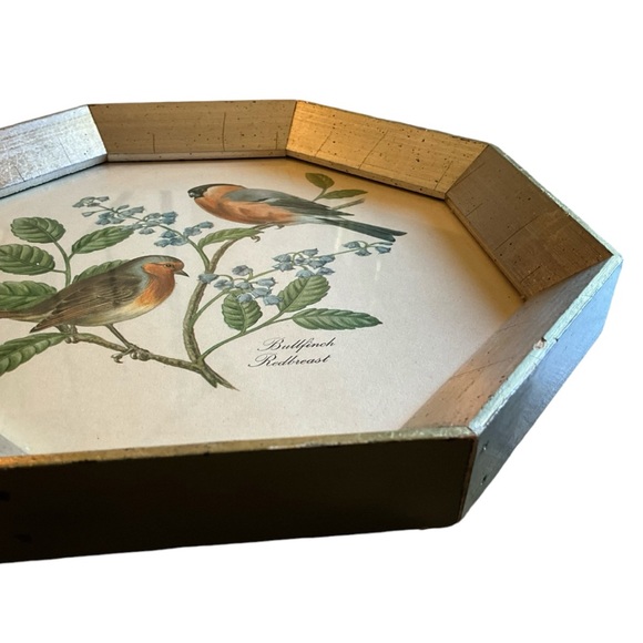 Vintage Hexagon Framed Bird Pictures - Picture 7 of 8